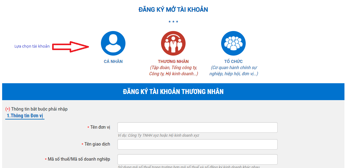 Hướng dẫn cách gửi thông báo  website với Bộ Công Thương thành công