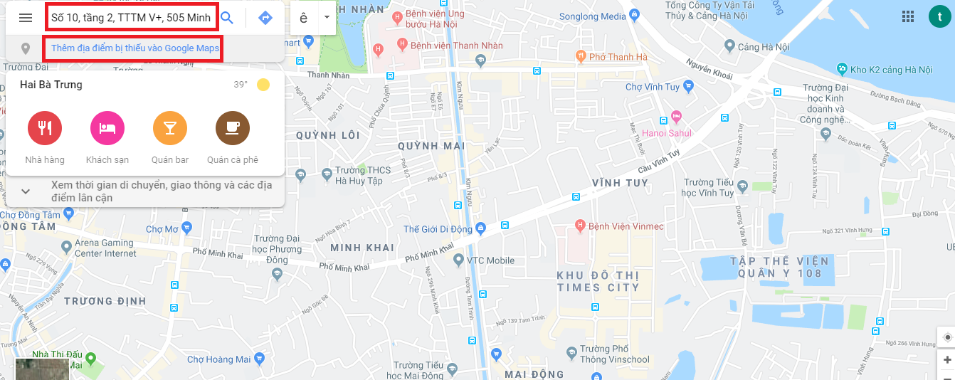 Cách thêm địa chỉ doanh nghiệp, nhà riêng trên Google Maps mới nhất