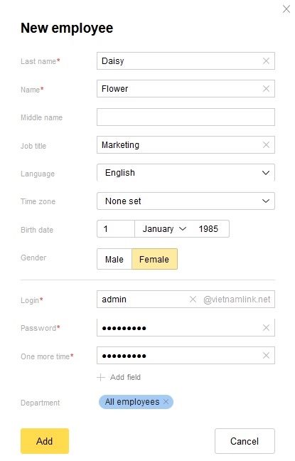 Hướng dẫn cách tạo email theo tên miền riêng miễn phí với Yandex.com