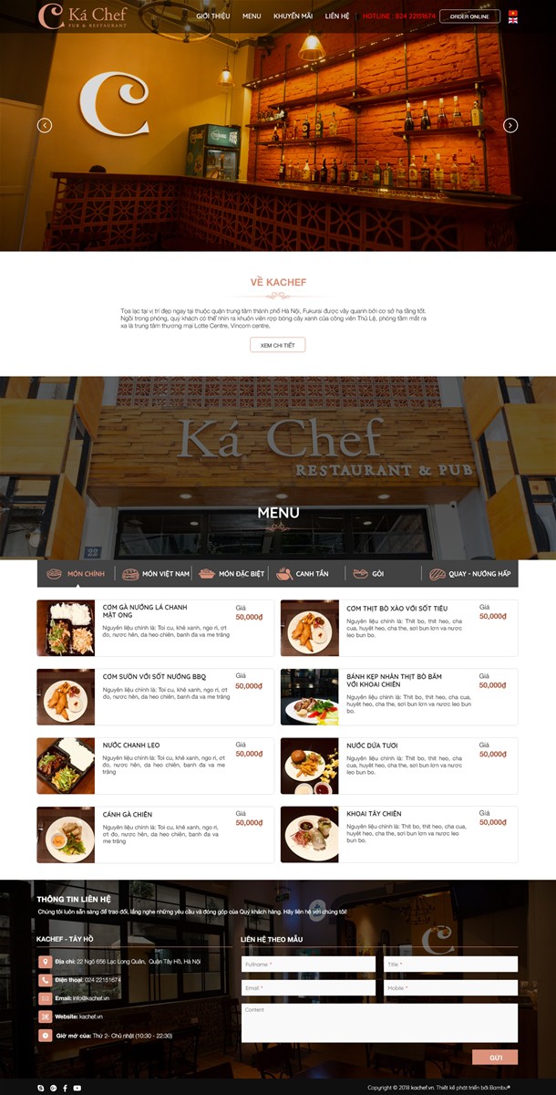 20 mẫu website bán hàng đẹp
